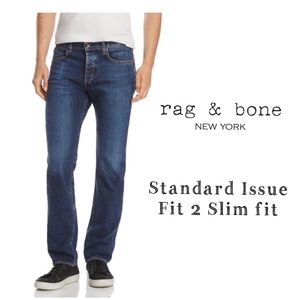 Rag and Bone Standard Issue Fit 2 Slim fit Jeans